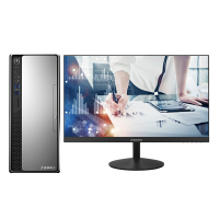 清华同方 超越E500-90010商用台式机 I3-7100/4G/1T/集显/WIN7H/19.5英寸显示器/三年上门