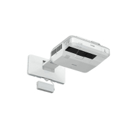 爱普生（EPSON）CB-710UI短焦高清会议教学互动投影内置互动 WUXGA 官配+120英寸电动幕+安装配件+安装