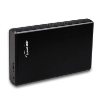 旅之星 2.5寸双倍USB3.0 双碟加速2TB 移动硬盘 黑色