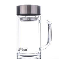 吉佑 双层玻璃杯 JY8020