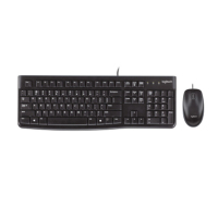 联想(Lenovo)MK120有线USB罗技键盘鼠标 罗技键鼠 企业定制版