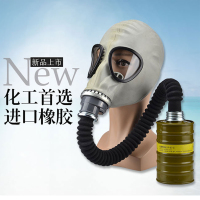 单独防毒面具 防毒面具全面罩鬼脸过滤式化工气体毒气氨气防有机蒸汽