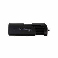 金士顿(KINGSTON) DataTraveler 104 64GB U盘 黑色 时尚便利yc