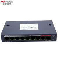 海康威视(HIKVISION)高功率百兆PoE铁壳交换机DS-3E0109P-E(C)