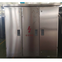 ZDET配电箱户外 4回路 400KVA 低压综合配电箱,AC380V,400KVA,四路无补偿(单位:套)