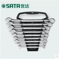 世达(SATA)9件英制全抛光两用扳手组套 9019(单位:套)