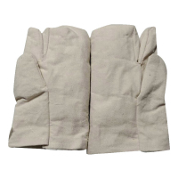 ZDET国产 布棉手套 28cm 三指 布棉 合格 防油防水棉手套内覆膜(单位:副)