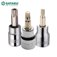 世达(SATA)/10MM系列50MM长中孔花型旋具套筒 22602 T-50
