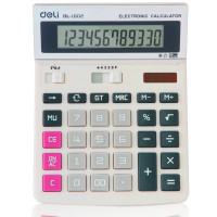 得力(deli)1602 桌面型计算器J(黑)(个)得力1602