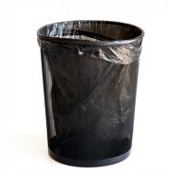 得力9188圆形纸篓J(黑色)(只)得力9188