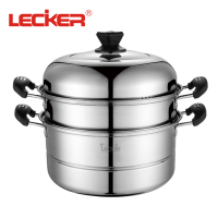 乐克尔(Lecker) 蒸膳(两层蒸锅)KR-511十个起订 单个价格
