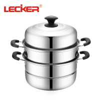 乐克尔(Lecker) 蒸馨(两层蒸锅) KR-329 十个起订 单个价格