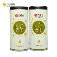 艺福堂 茶叶小叶 苦丁茶(花草茶青山绿水)125g/罐*2 罐[新鲜的]ZX