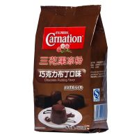 雀巢 三花果冻粉巧克力布丁口味500g/袋*2袋 ZX