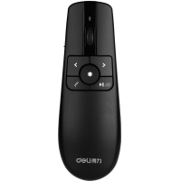 得力(deli) 2803翻页J激光笔 飞鼠(黑 )(红光)(支)得力2803