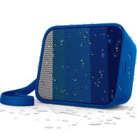 Philips/飞利浦 BT110无线蓝牙家用户外防摔低音炮手机电脑音箱 蓝色