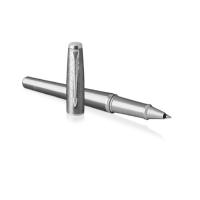 派克(PARKER)2016 都市简影白夹宝珠笔 银色