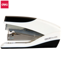 [精选]得力(deli)0368 省力型订书机 颜色随机 适用24/6及26/6订书针(12#订书针)