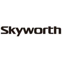 Skyworth 直边半侧光迷你字(黑色)欧邦标识