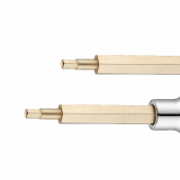 世达(SATA) 12.5MM系列100MM长六角旋具套筒 25204 7MM 单位:个