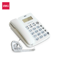 得力788来电显示家庭电话机 家庭座机 通话清晰deli 电话机十五台起订 单台价格