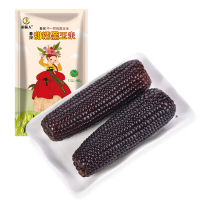 闲居人8支装约1.9kg 玉米 黑糯玉米甜糯玉米棒 东北非转基因 真空包装