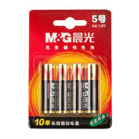 晨光5号碱性电池(4粒吸卡)ARC92556