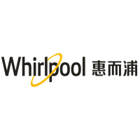 Whirlpool惠而浦 5MM厚直边单层水晶字欧邦标识
