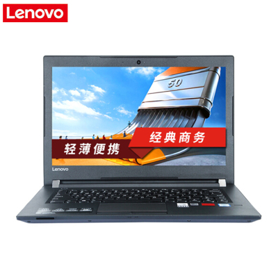 联想(Lenovo)昭阳E42-80 14英寸笔记本电脑(i3-6100U 8GB 500GB 集显 DVDRW DOS) 3+3年保修