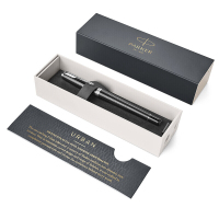 派克(PARKER)2015都市乌木黑格子纹墨水笔