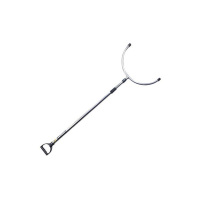 神龙 便携式不锈钢防暴钢叉 反恐防暴腰叉 防卫安保器材