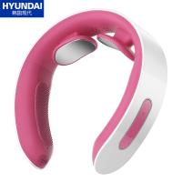 韩国现代(HYUNDAI)QC-AM5901 颈椎按摩器颈部按摩仪多功能脖子振动家用智能护颈仪 粉色