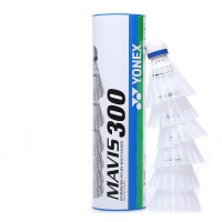 启康 尤尼克斯(YONEX)羽毛球M-300耐打尼龙塑料球6只装白色