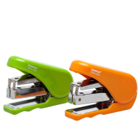 三木小型订书机8504 省力型订书机 12#办公糖果色钉书机 三木8504颜色随机