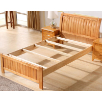 广圣GS 1.5米实木床 橡木床 单位宿舍床