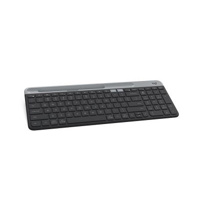 罗技(Logitech) K580 轻薄多设备无线蓝牙键盘便携笔记本平板办公键盘 黑色