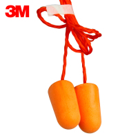 3M 1110带线耳塞 降噪消音静音 学习工作睡觉耳塞 100付/盒(单位:盒)