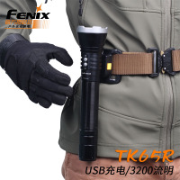 FENIX 菲尼克斯 TK65R户外 巡防 强光手电筒 锂电池充电3200流明搜救手电