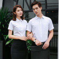 商务休闲短袖衬衫 服帖有型质感舒适