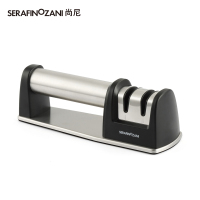 意大利尚尼家用手持快速磨刀器 粗细磨刀石厨房不锈钢菜刀具开刃多功能磨刀器磨刀棒