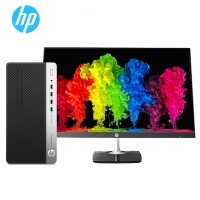 惠普（HP)480 G5商用台式电脑 23.8寸IPS窄边框可升降（I7-8700 8G 1T 128G Win10H）