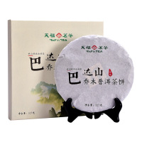 天福茗茶 云南巴达山乔木普洱茶饼生茶青饼327克