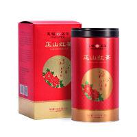 天福茗茶 温心见真情正山红茶 武夷红茶茶叶罐装100克