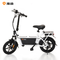 雅迪 F3家庭版(小豆豆) 轻巧代步车 电动自行车锂电池48V12AH