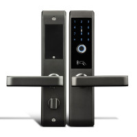 企购优品 木门室内指纹锁办公室锁星空灰A2