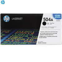 惠普(HP) CE250A 504A 黑色硒鼓 适用打印机 CP3525/3525n/3525dn