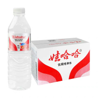 娃哈哈纯净水596ml*24瓶装饮用水