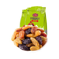 楼兰蜜语 什锦葡萄干225gx2袋 黑加仑树上黄王中王玫瑰红葡萄干新疆吐鲁番特产 休闲零食