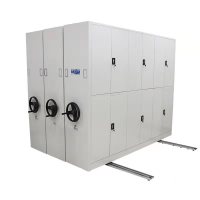 一利 12层密集柜 会计凭证移动式档案架