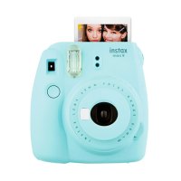 富士instax立拍立得 一次成像相机 mini9 冰霜蓝